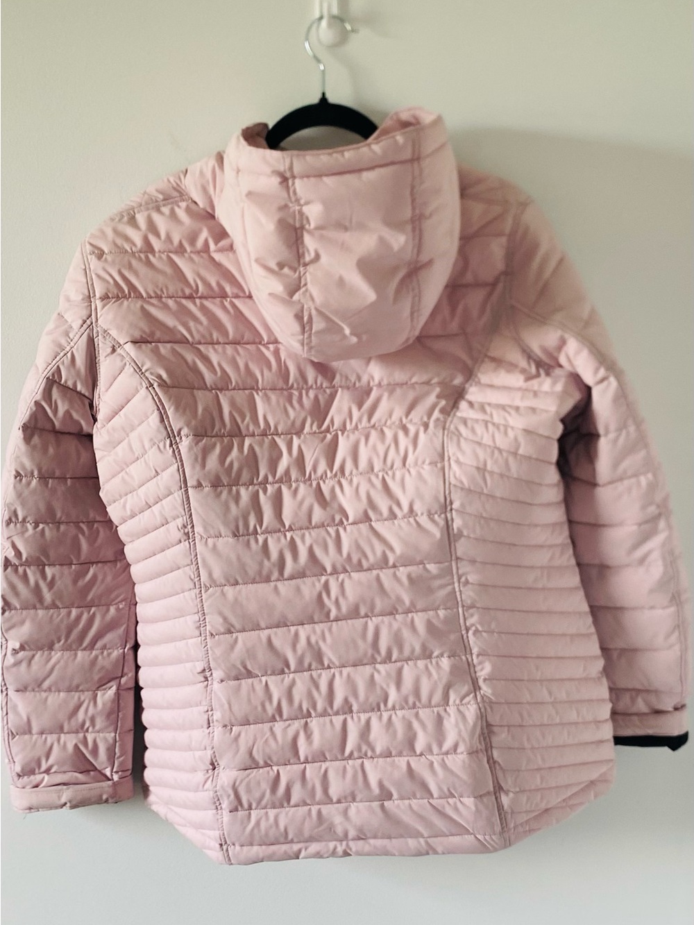 Nautica Women’s Short Stretch Puffer Jacket Size XL BarbieCore Gorpcore Cozy - Picture 2 of 6